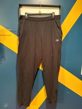 Champion Black Jogger Lounge Bottoms EUC